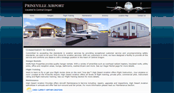 Desktop Screenshot of prinevilleairport.com