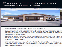 Tablet Screenshot of prinevilleairport.com